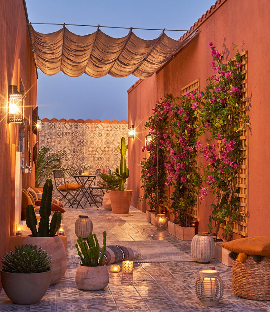 Ispirazione Marrakech per spazi outdoor all’insegna della privacy e dell’intimità – Leroy Merlin